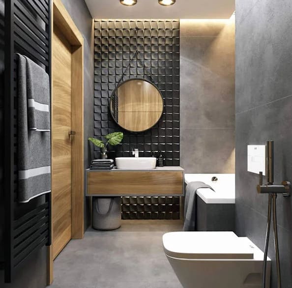 Vị trí đặt chậu lavabo thuận tiện khi sử dụng