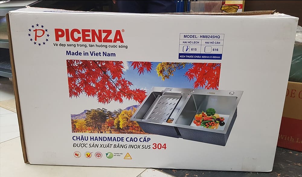 Vỏ hộp chậu rửa bát Picenza
