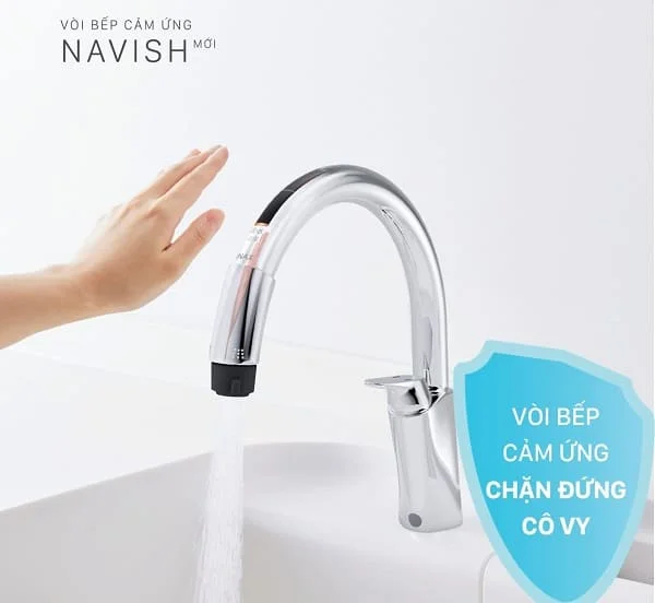 Vòi rửa bát cảm ứng Inax 
