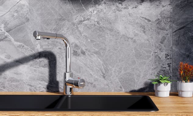 Vòi chậu dây rút Caesar K915C