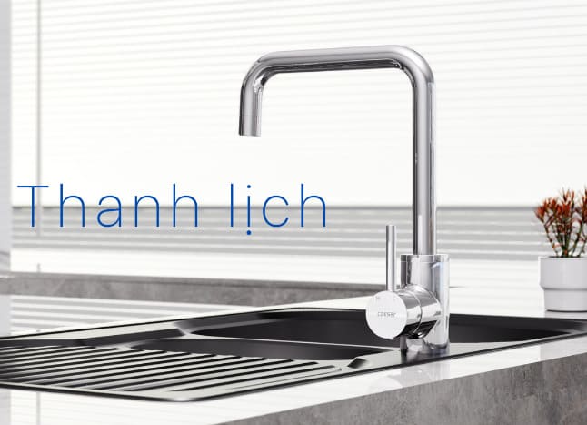 vòi bếp đẹp giá rẻ tại Luxbath
