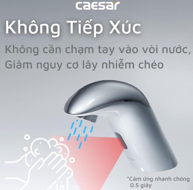 Vòi cảm ứng Caesar A910