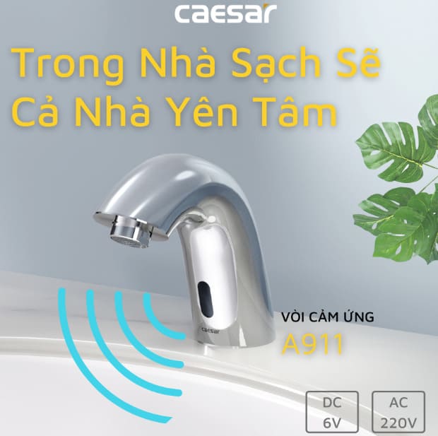 Vòi cảm ứng Caesra chinh hãng, giá rẻ