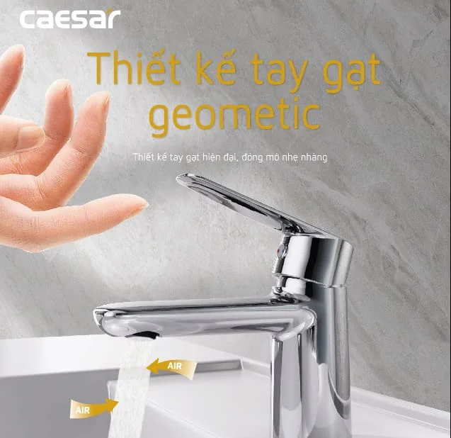 Vòi chậu nóng lạnh Caesar B380CU