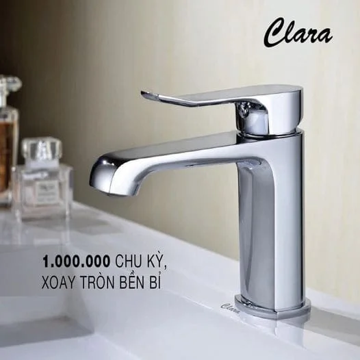 Vòi chậu nóng lạnh Clara