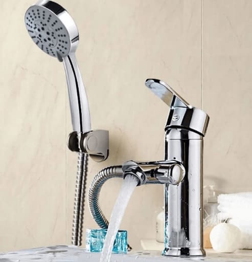 Vòi chậu rửa liền sen giá rẻ