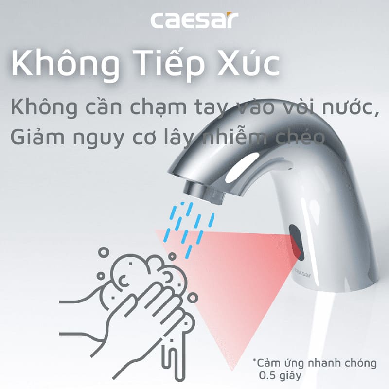 Vòi nước cảm ứng  Caesar