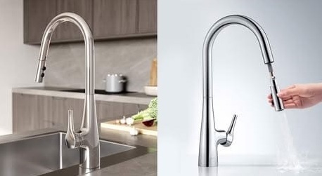 Vòi rửa bát dây rút Inax SFV-900SX