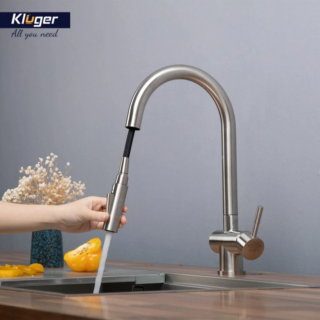 Vòi chậu Kluger thiêt kế hiện đại, đậm chất Châu Âu