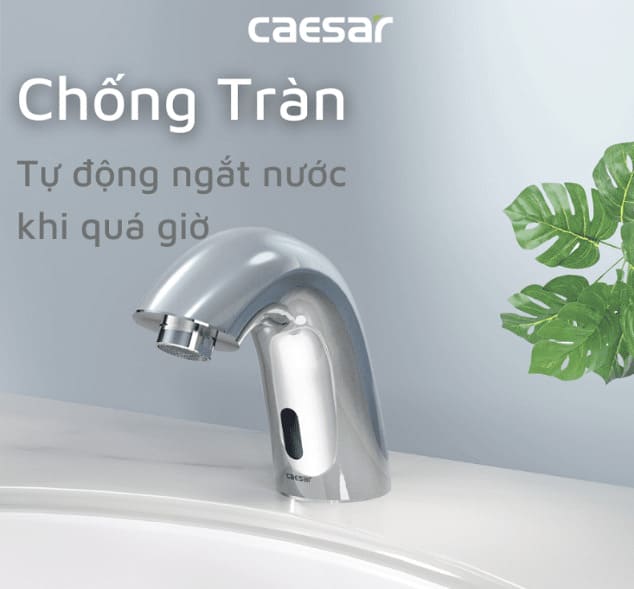 Vòi rửa Caesar cảm ứng tiết kiệm nước