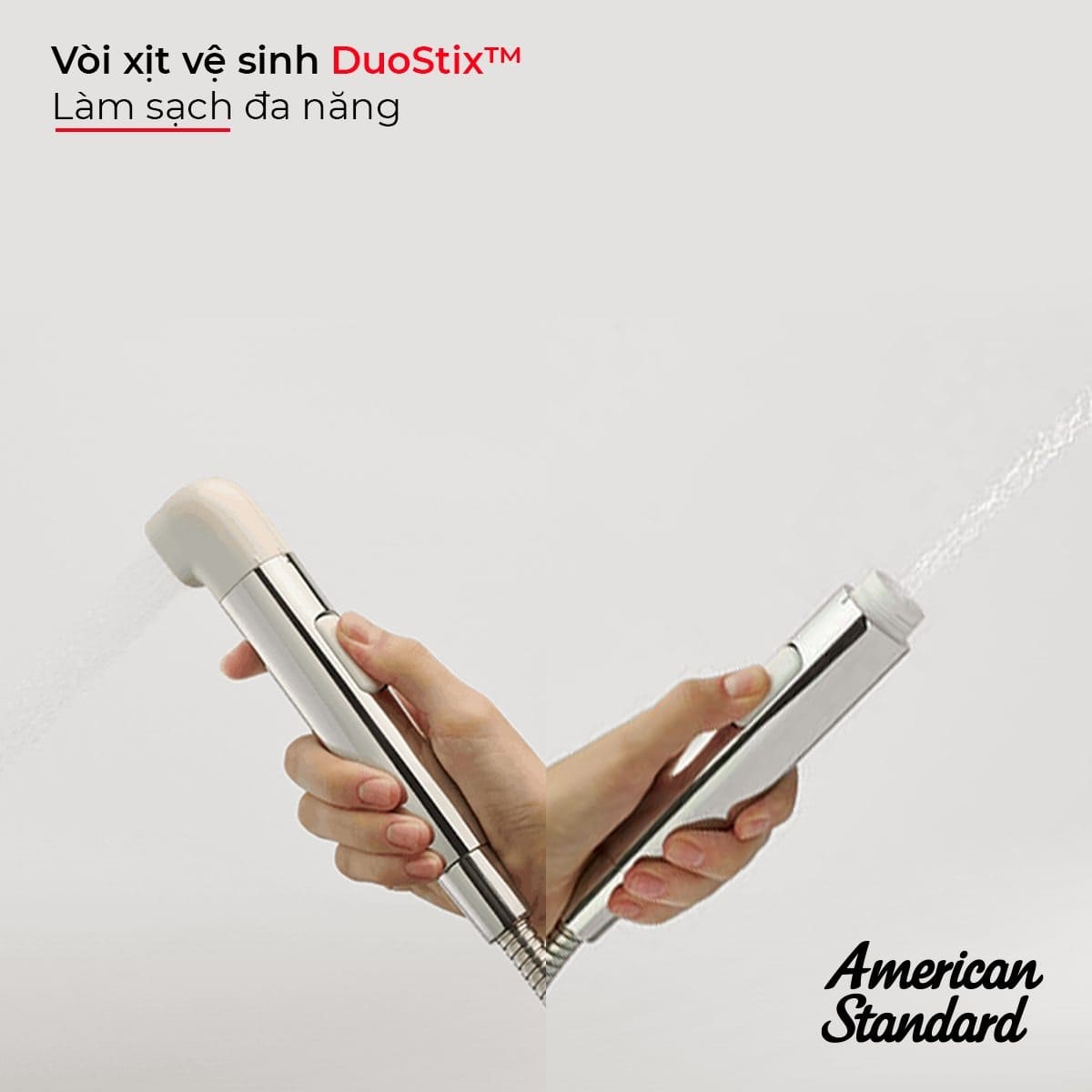 Vòi xịt American standard tính năng thông minh và an toàn