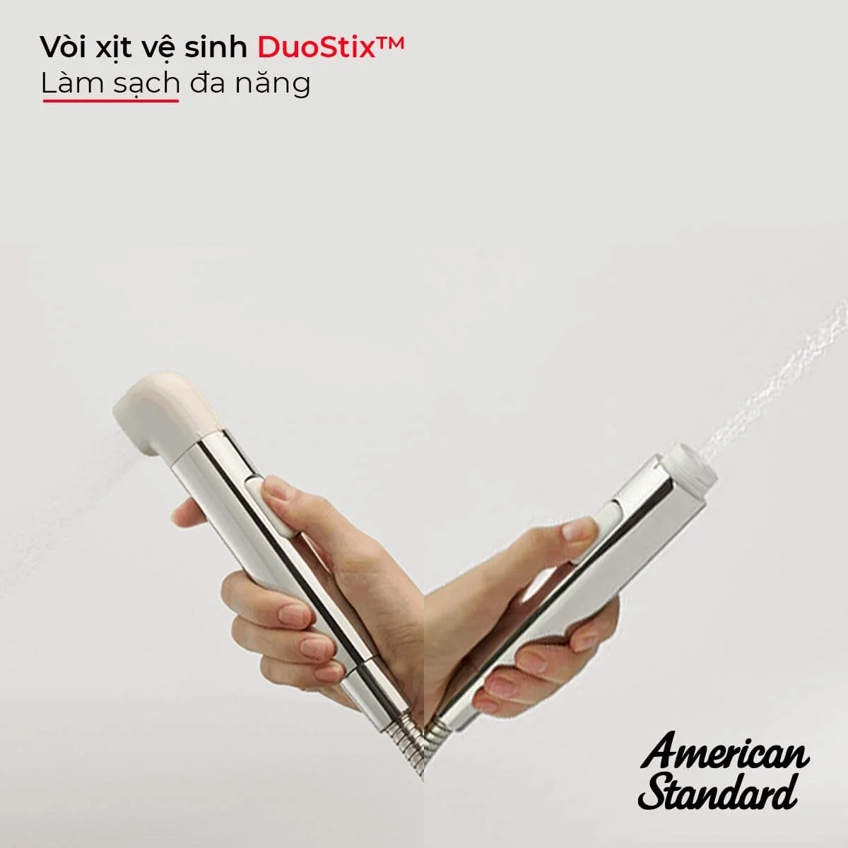 Vòi xịt American standard tính năng thông minh và an toàn