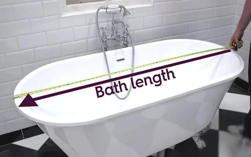 Xác định kích thước bồn để lựa chọn vòi