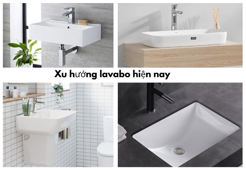 Xu hướng lavabo hiện nay