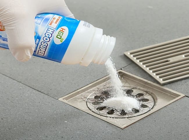 xử lý thoát sàn bị tắc